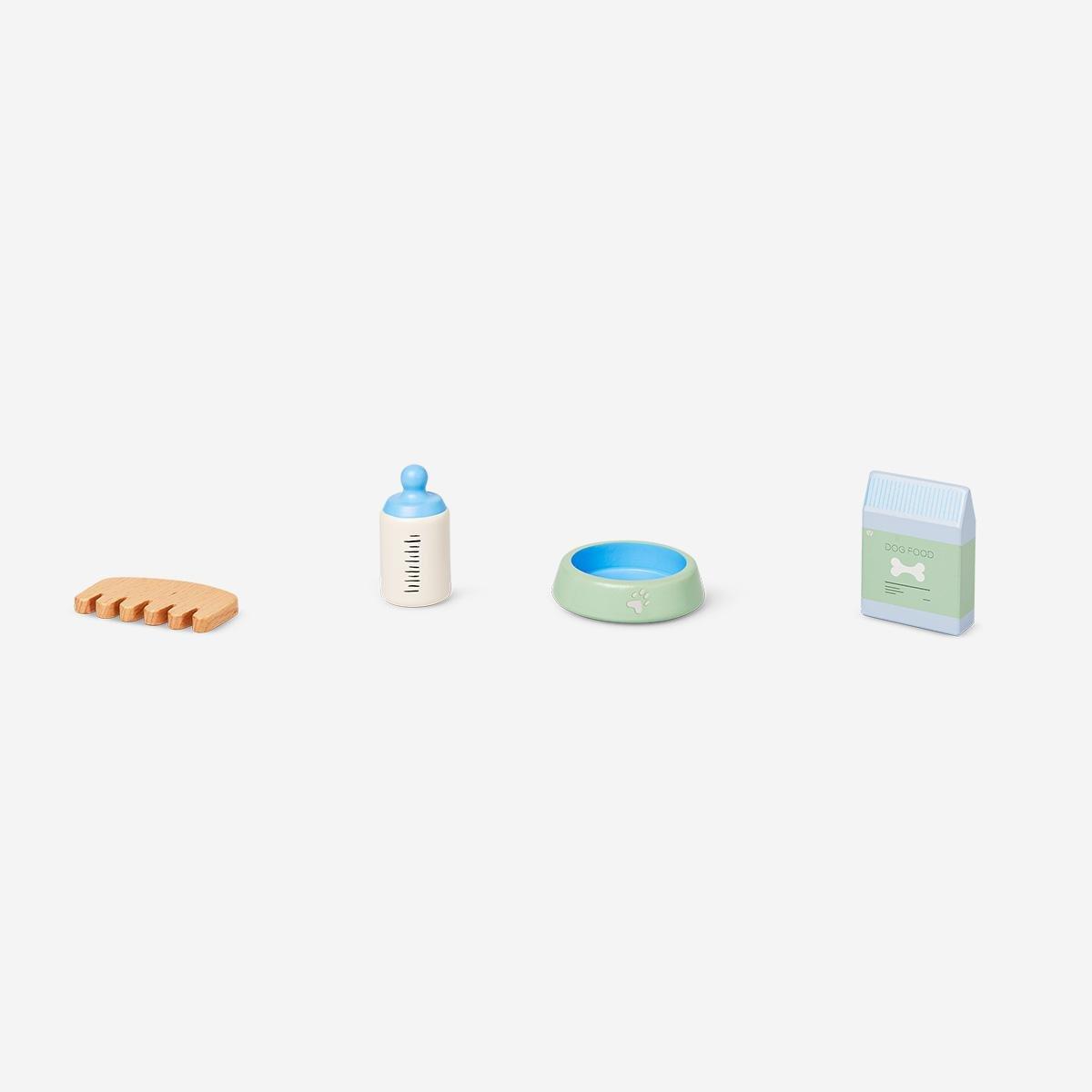 Multicolour Play Animal Food Set