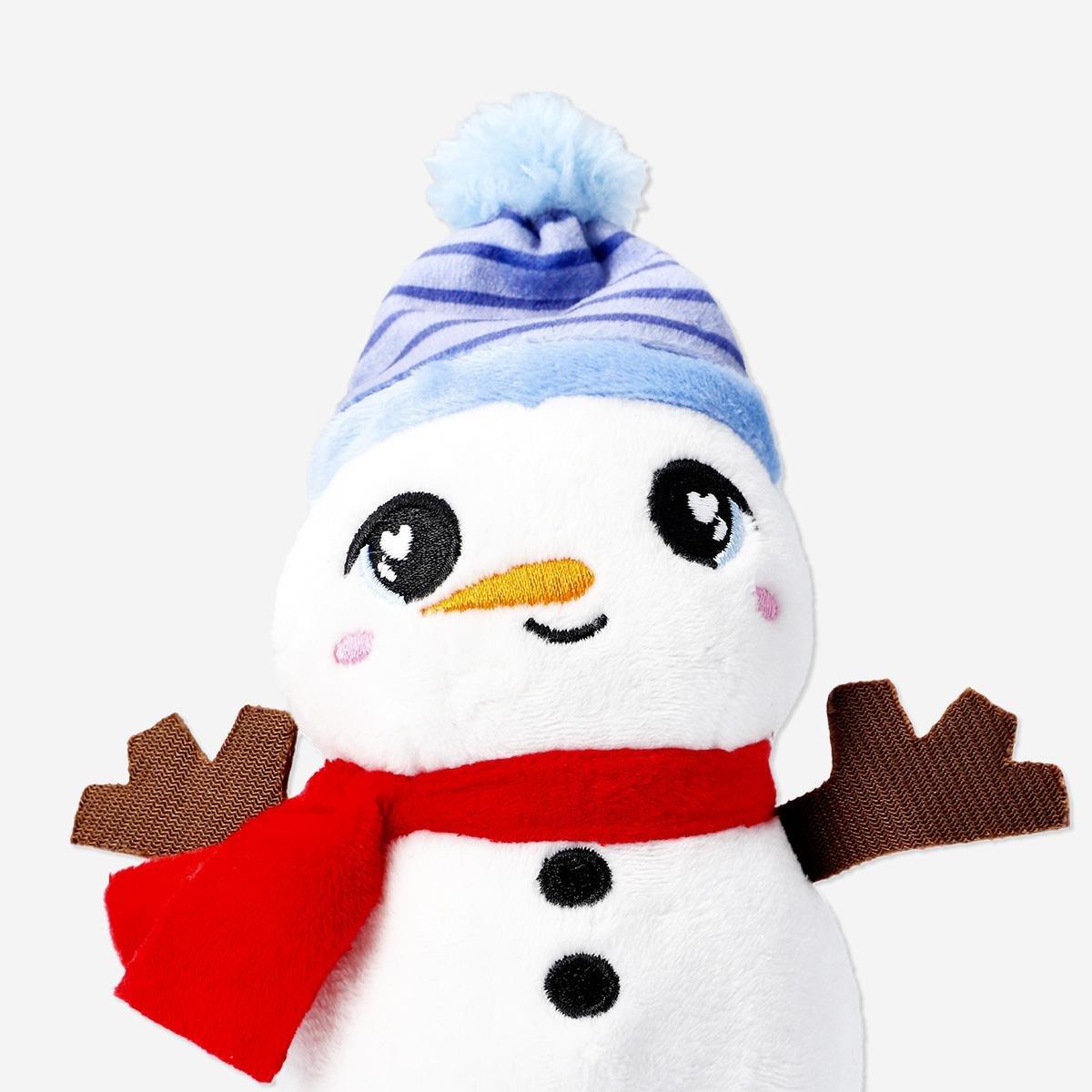 Multicolour Plush Toy - Snowman