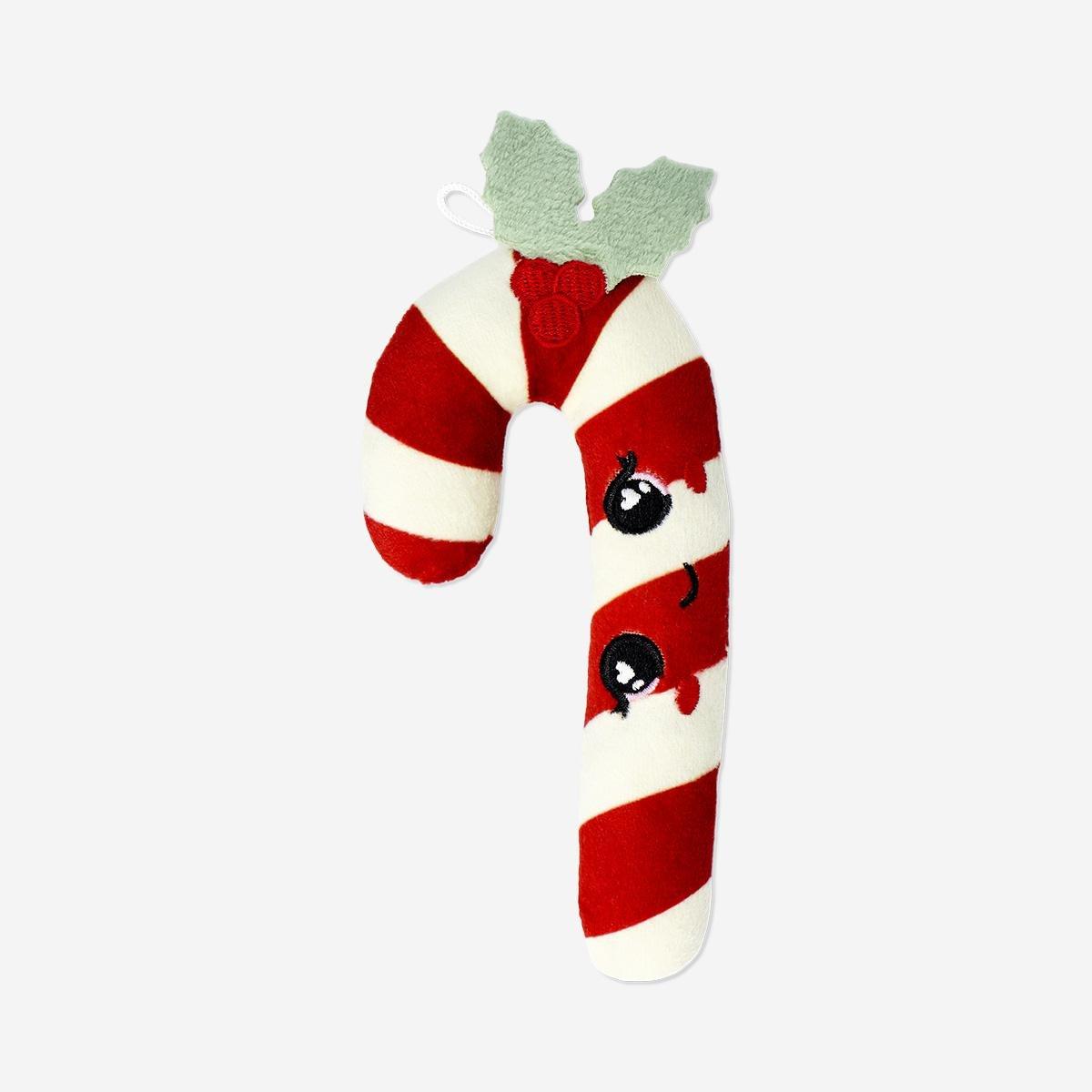 Red Plush Toy - Candy Cane