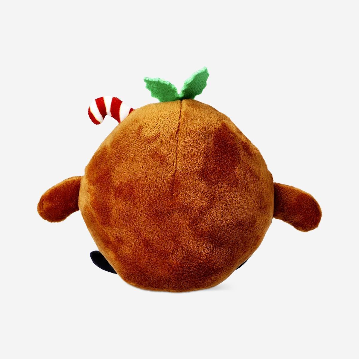 Brown Plush Toy - Christmas Pudding