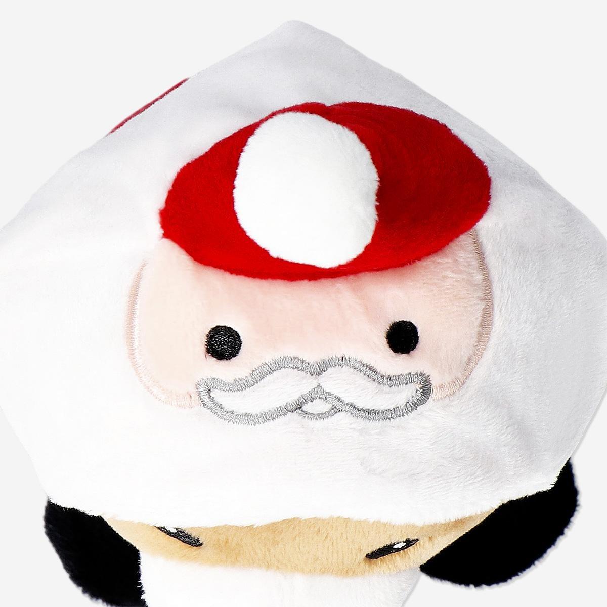 Brown Plush Toy - Teddy Dressed As Santa