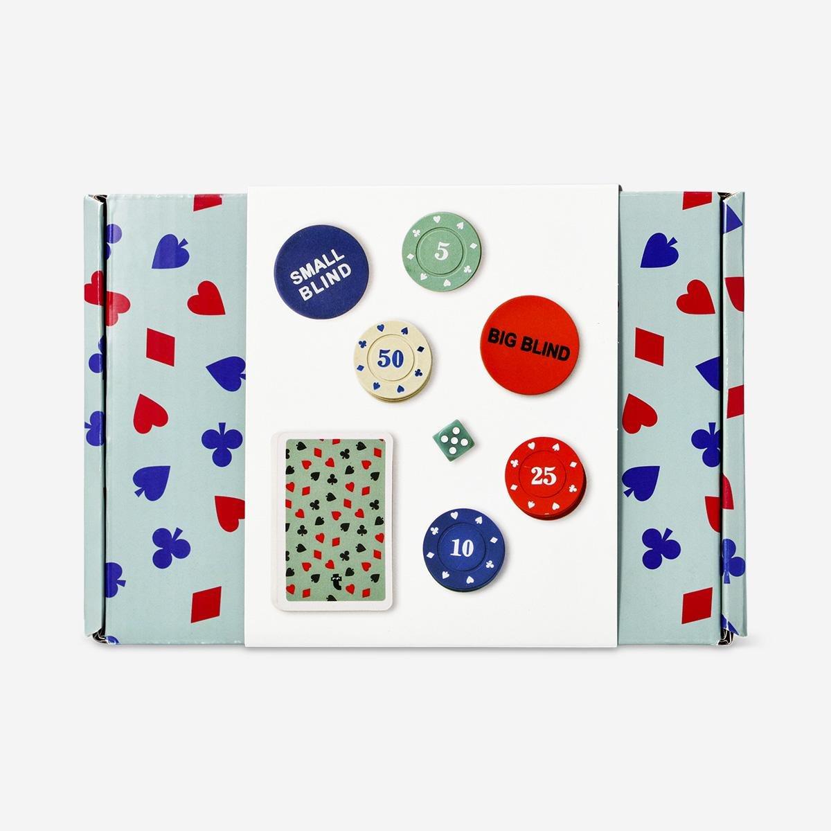 Multicolour Poker Set