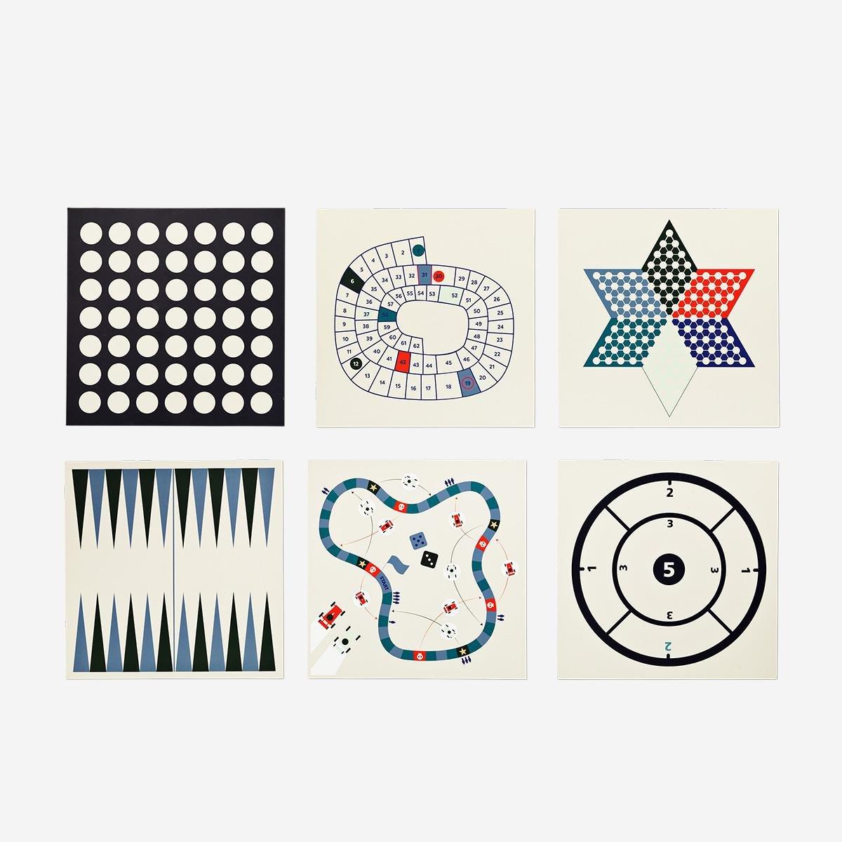 Multicolour 30 In 1 Deluxe Game Set