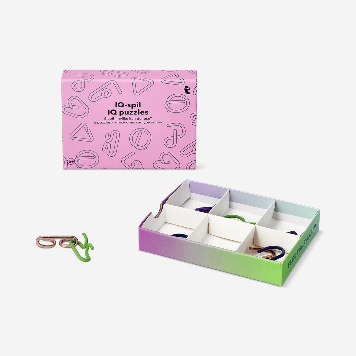 Multicolour Iq Puzzles Set