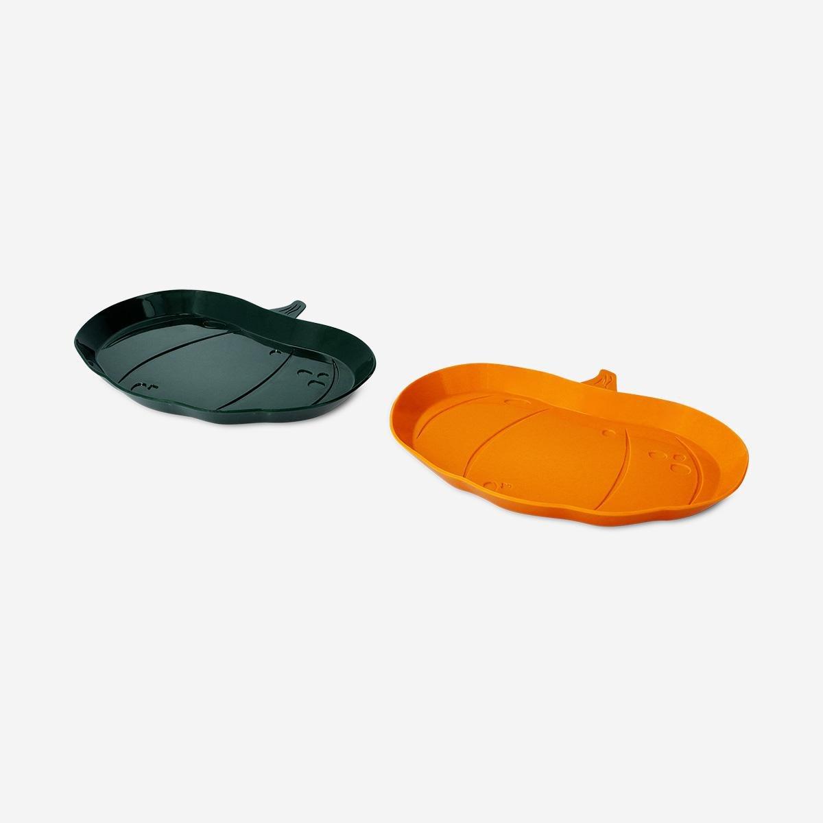MULTI      Reusable pumpkin plates - 2 pcs