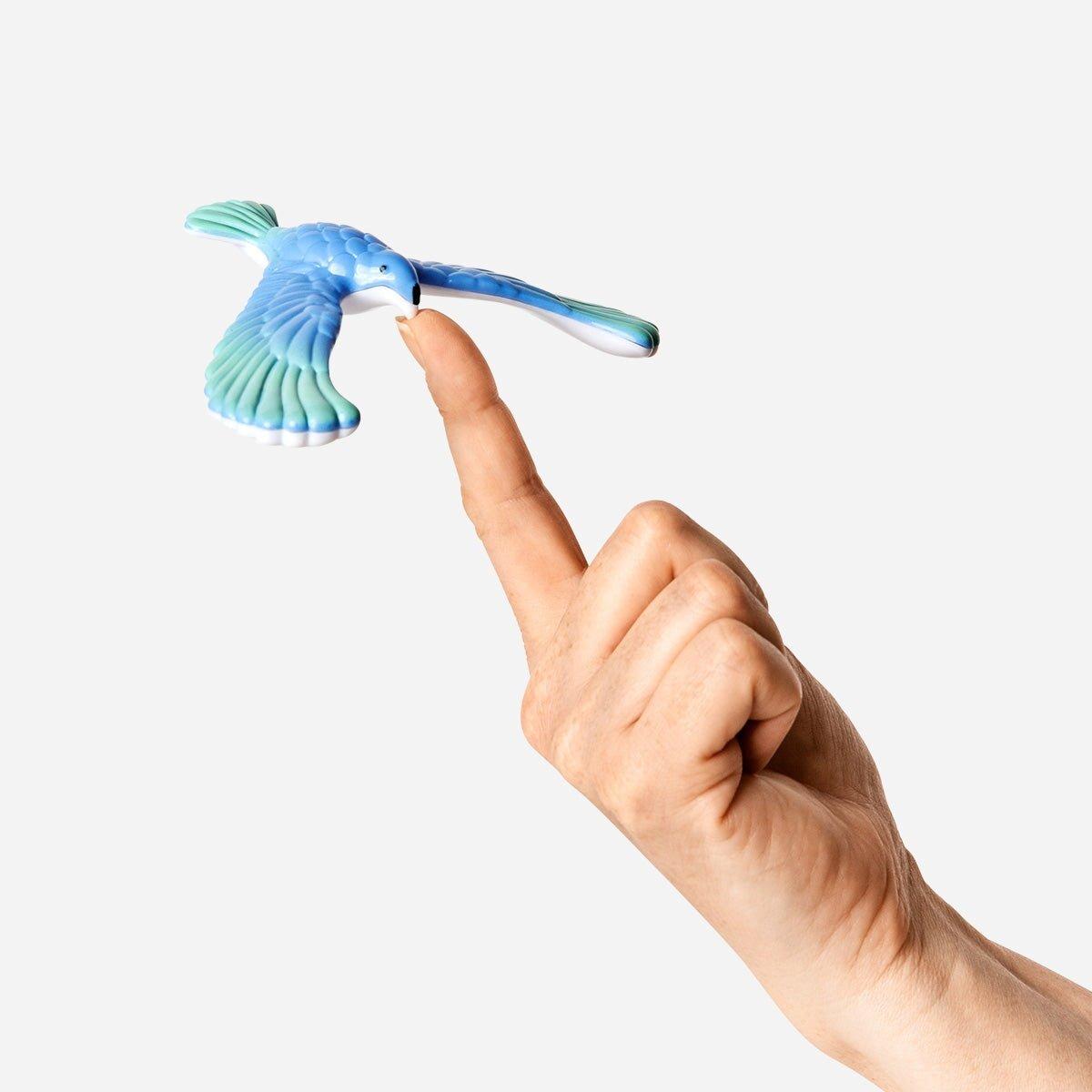 Blue Finger Balancing Eagle