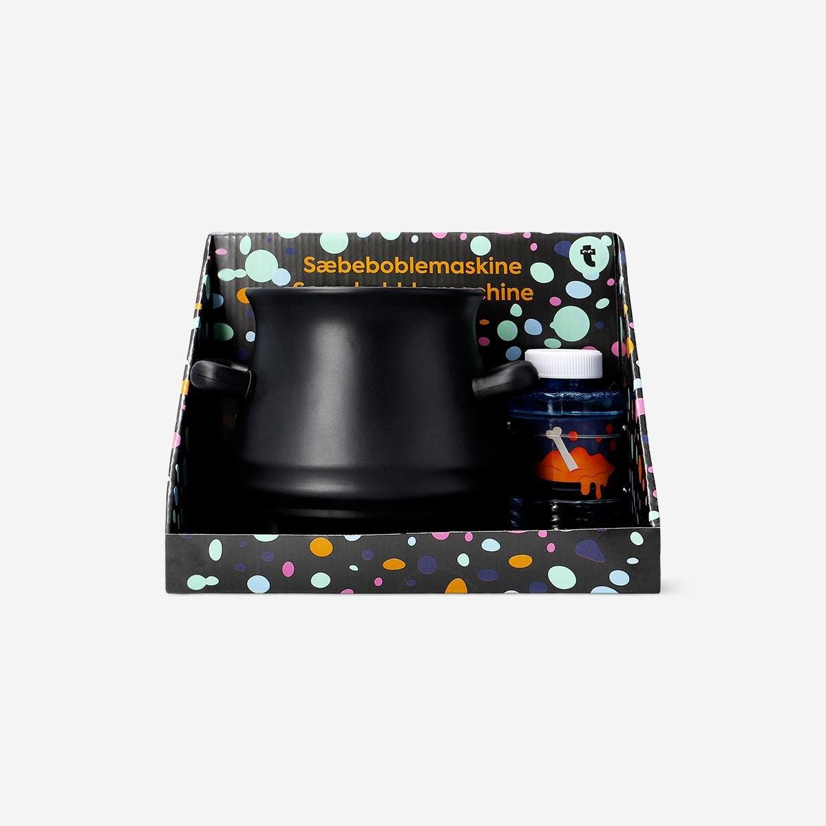 Black Soap Bubble Cauldron Machine