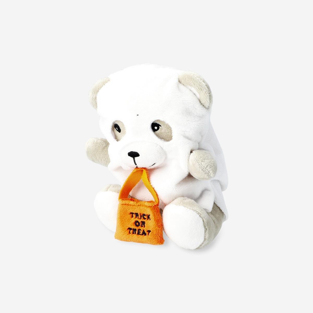 Multicolour Plush Toy - Teddy Dressed As Ghost
