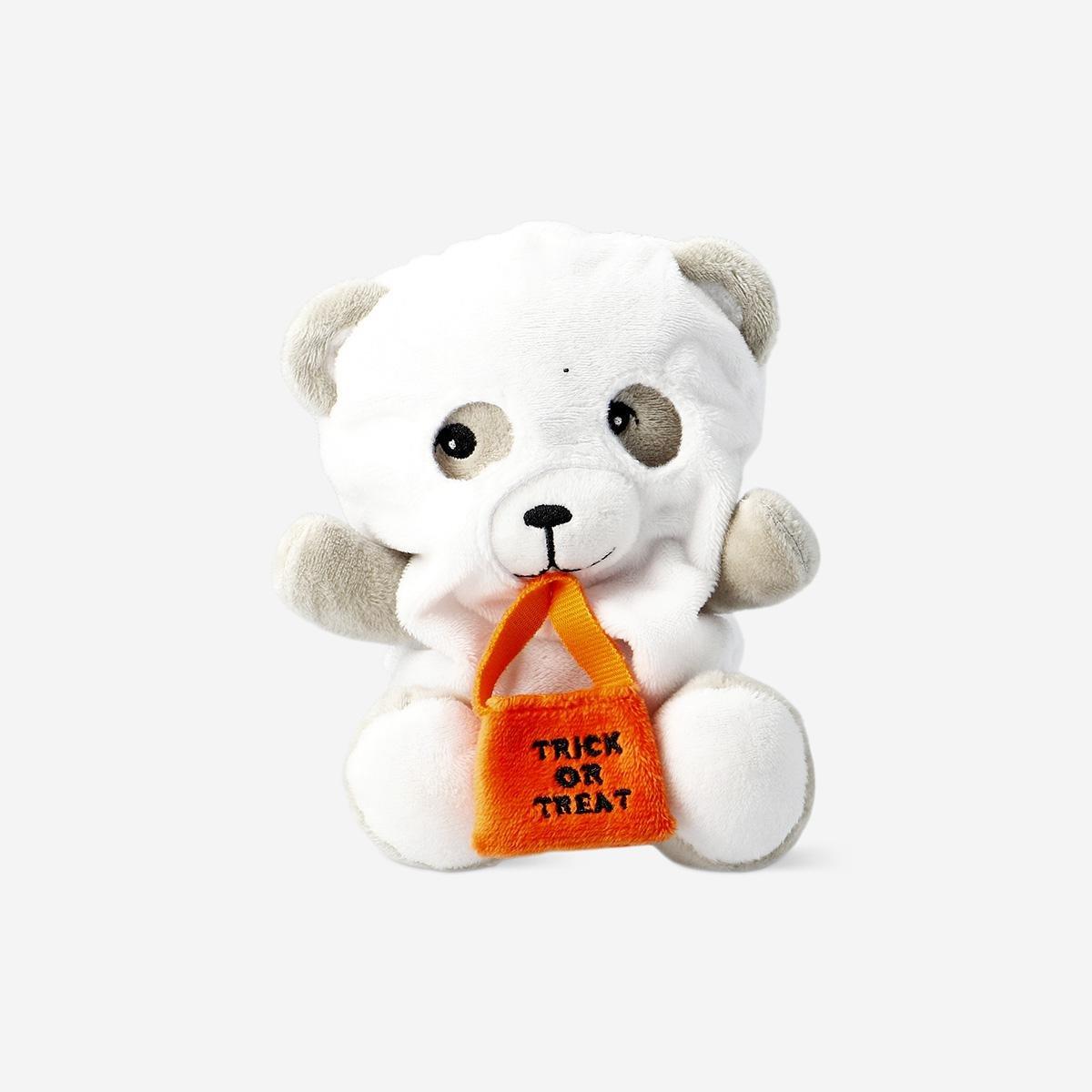 Multicolour Plush Toy - Teddy Dressed As Ghost