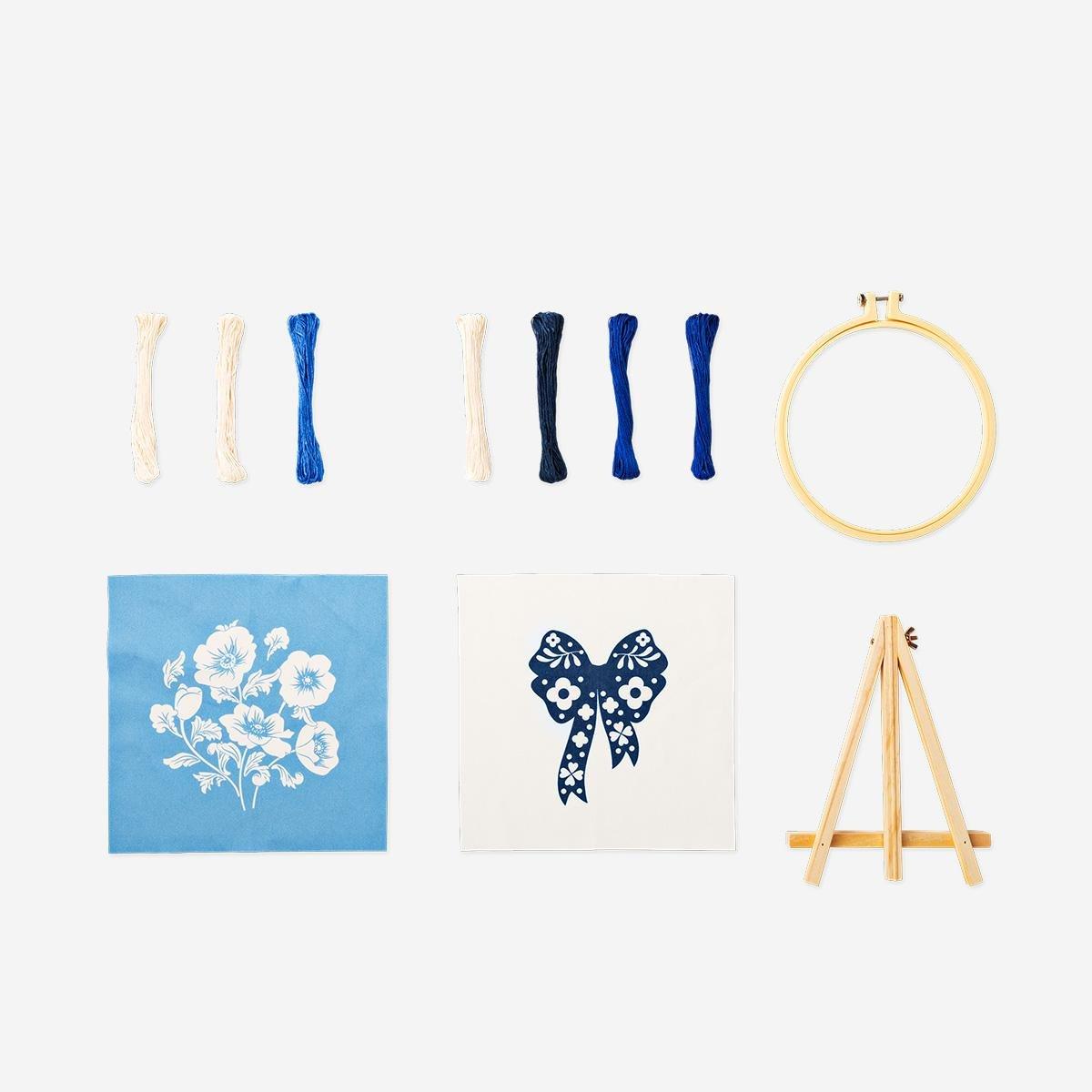 Diy Embroidery Kit With Stand