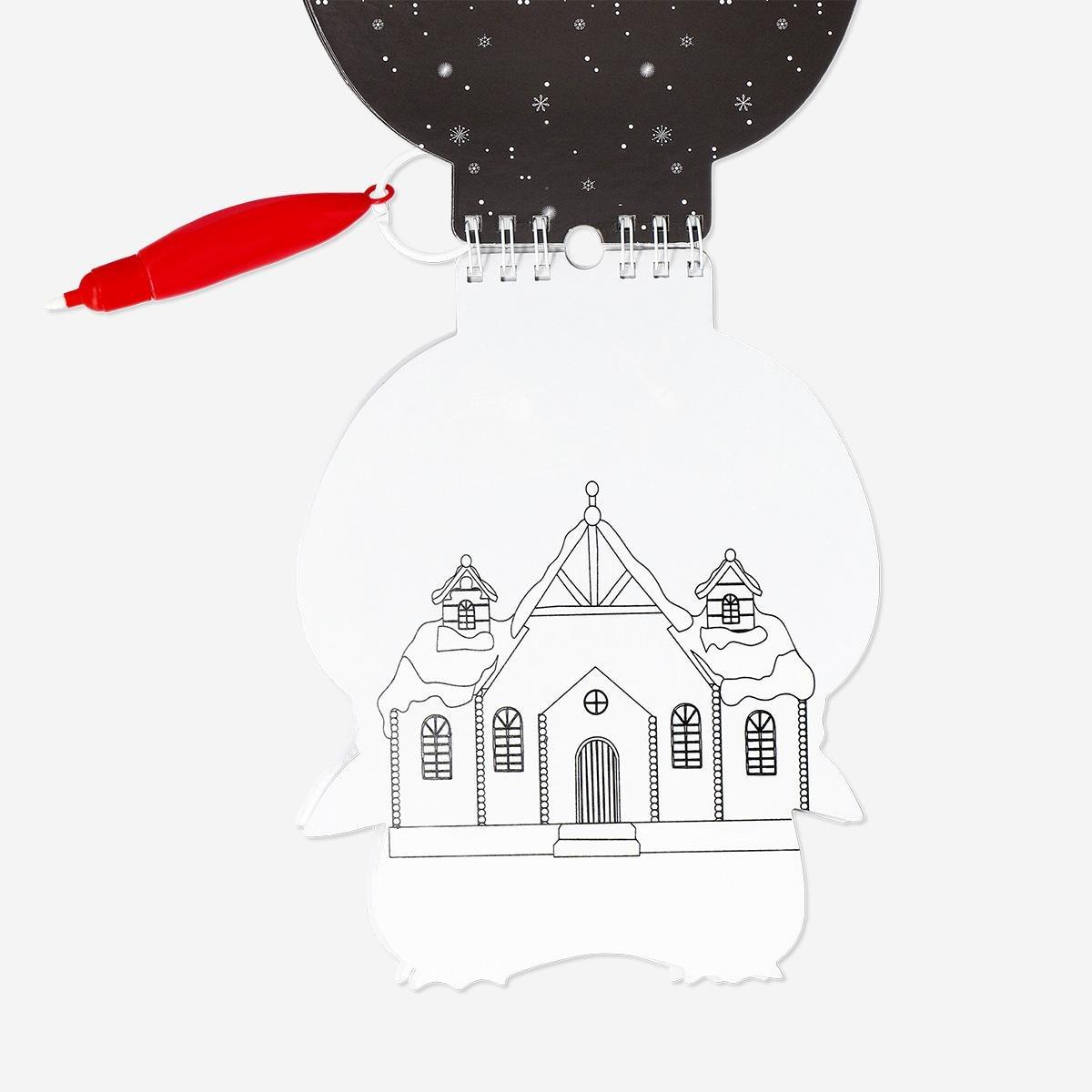 Multicolour Magical Water Penguin Book