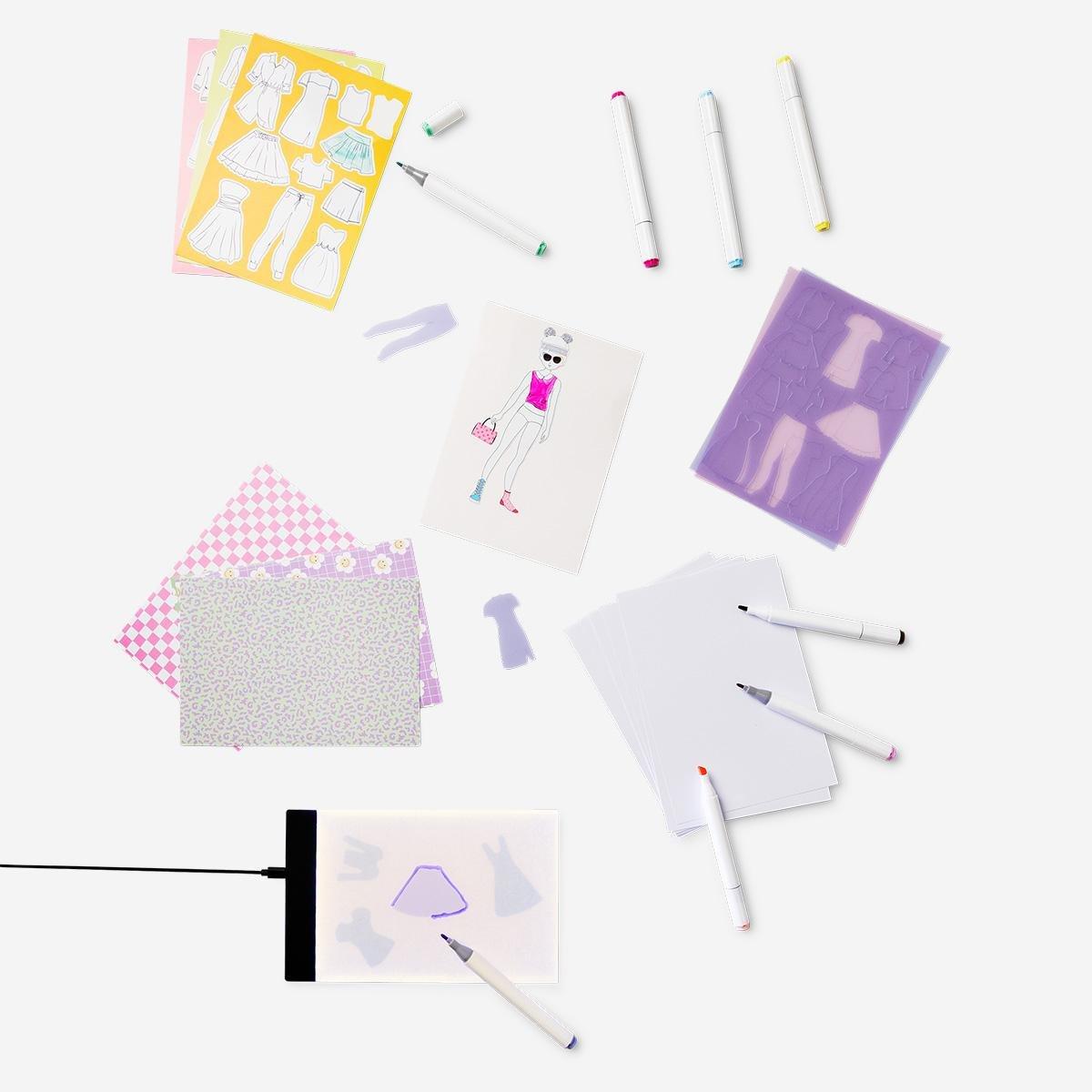 Multicolour Light Up Sketch Pad