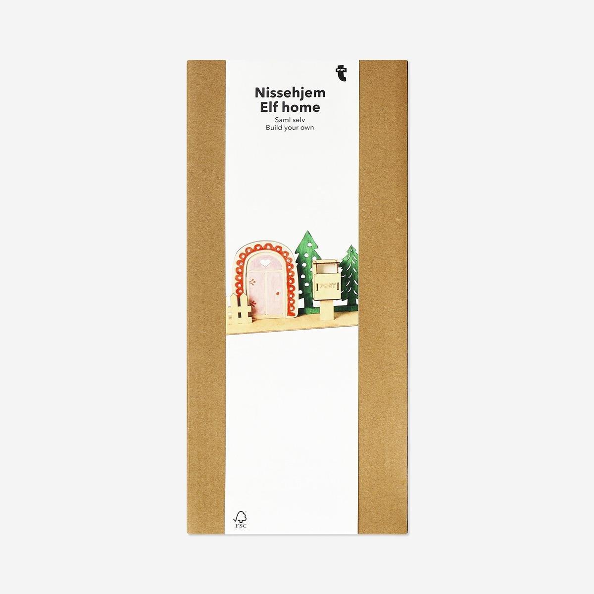 Multicolour Diy Elf Door With Paint