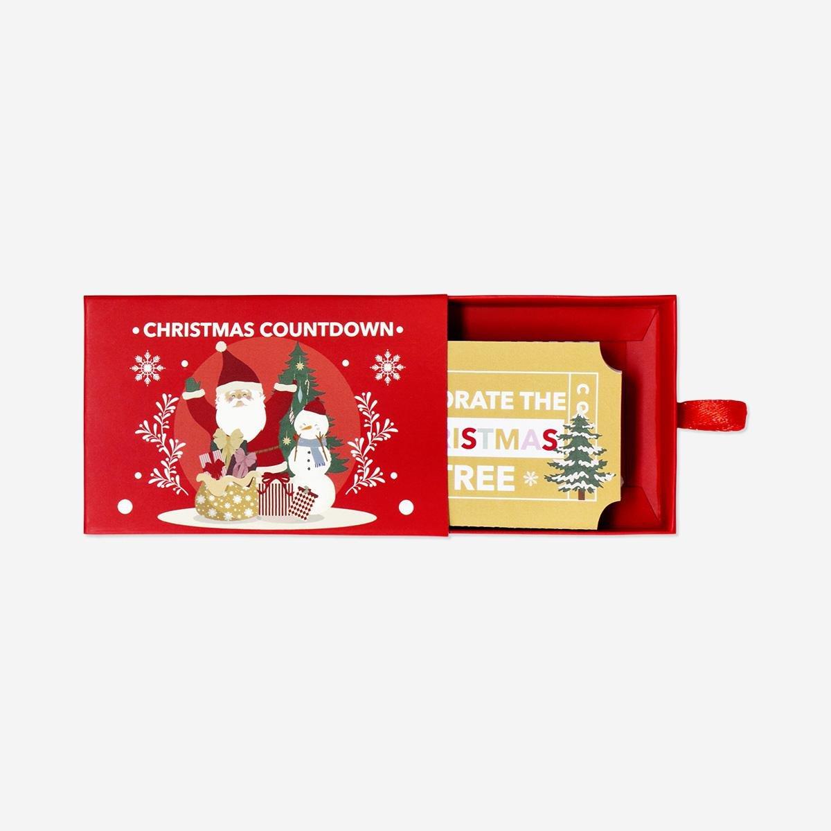 Multicolour Holiday Coupons - 12 Pcs