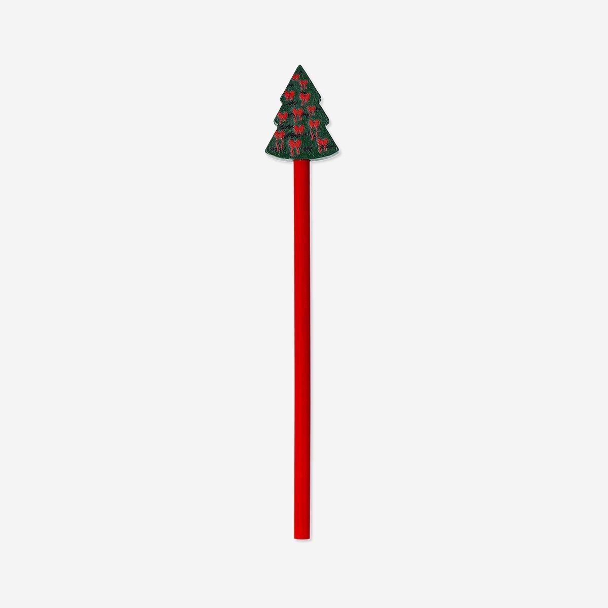 Multicolour Pencil With Wooden Tree