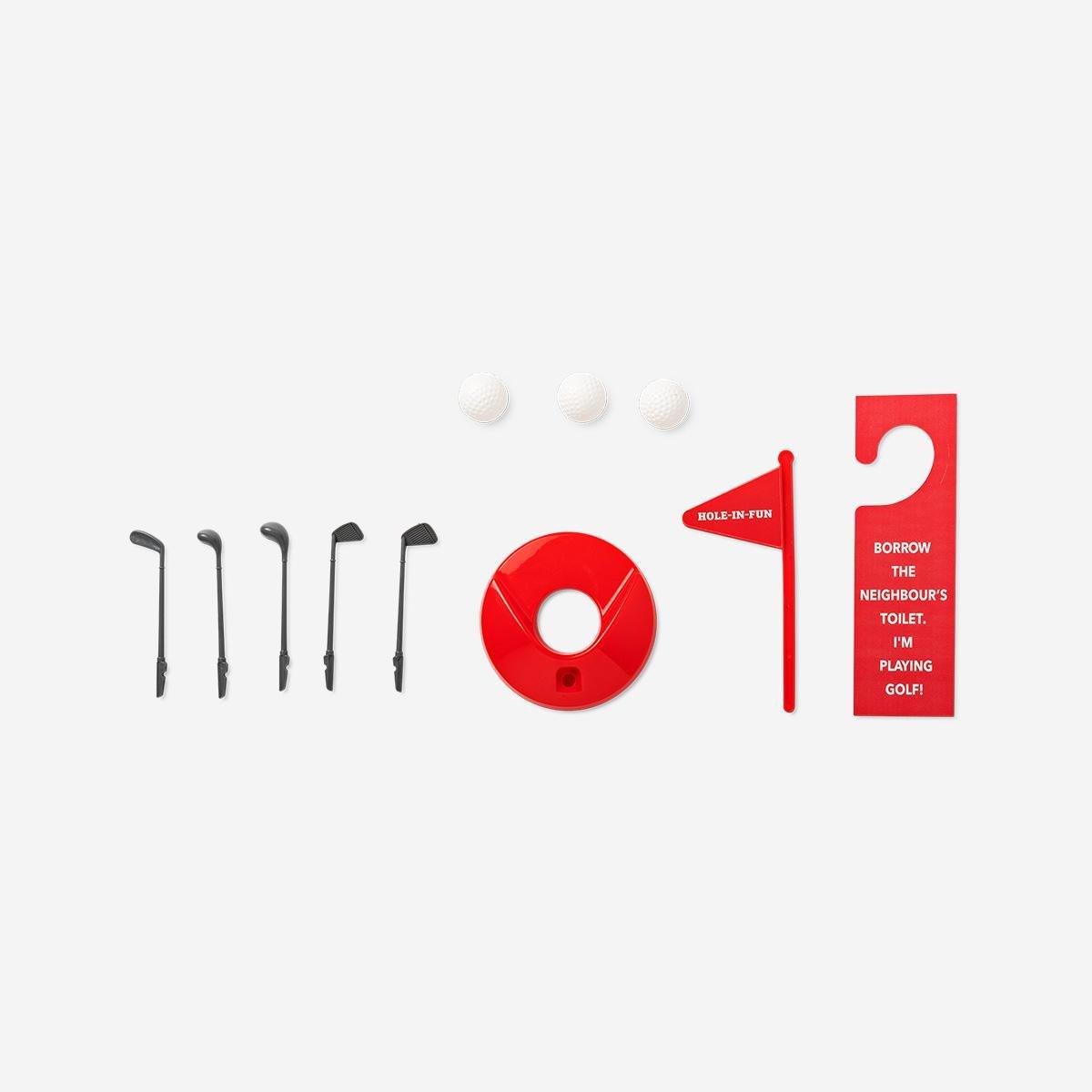 Multicolour Bathroom Golf Game