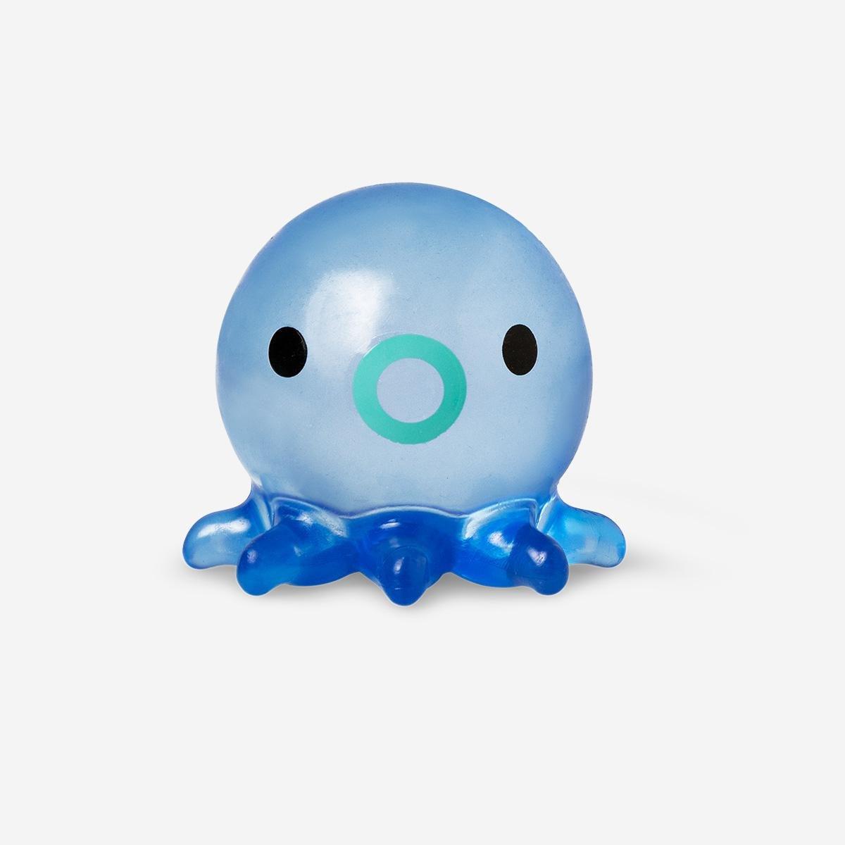 Blue Press Me Toy - Octopus