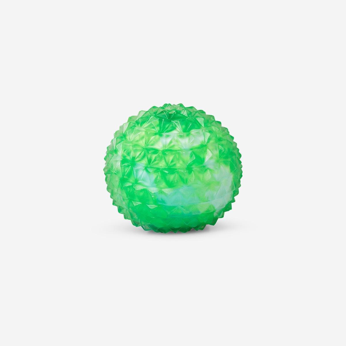 Green Press Me Toys - Metal Geometric Ball