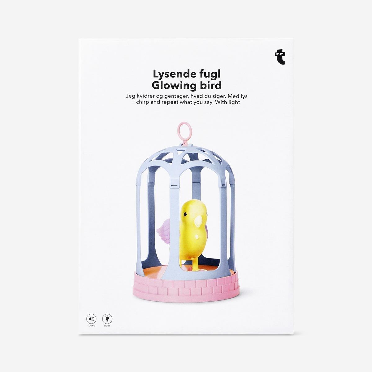 Multicolour Glowing Bird Chirping