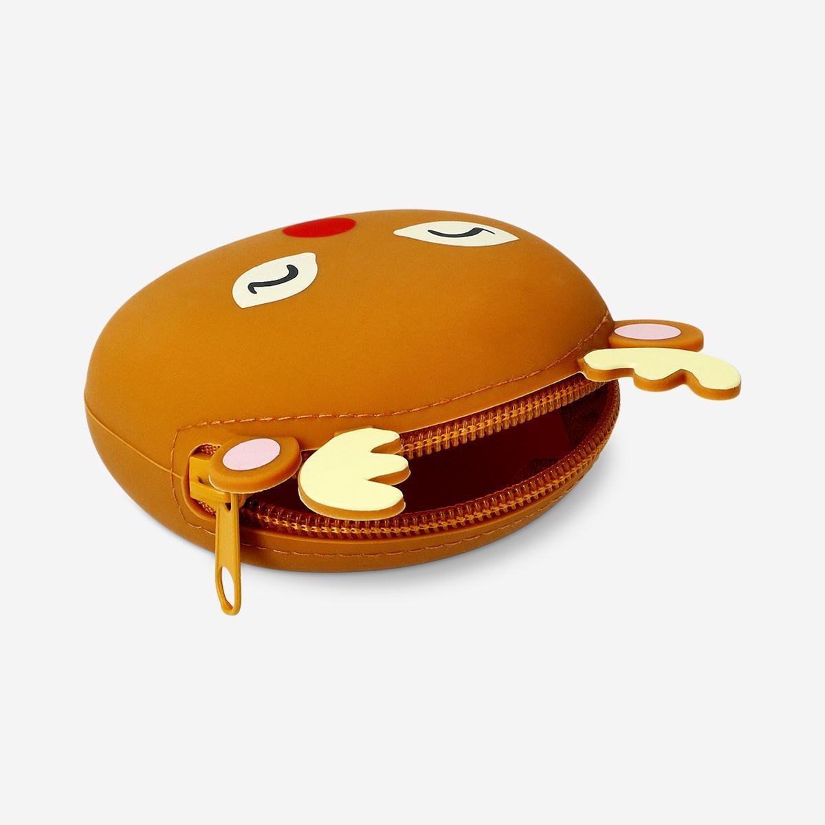 Multicolour Silicone Reindeer Purse