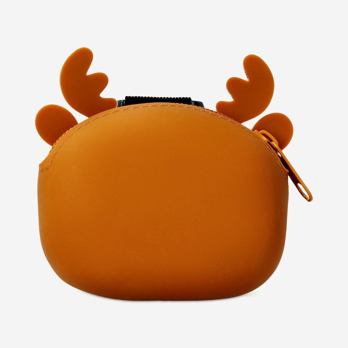 Multicolour Silicone Reindeer Purse