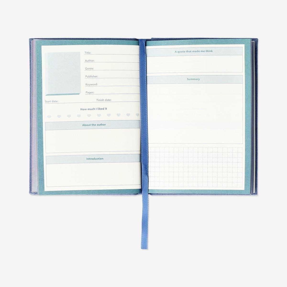 Blue Journal With Linen Cover