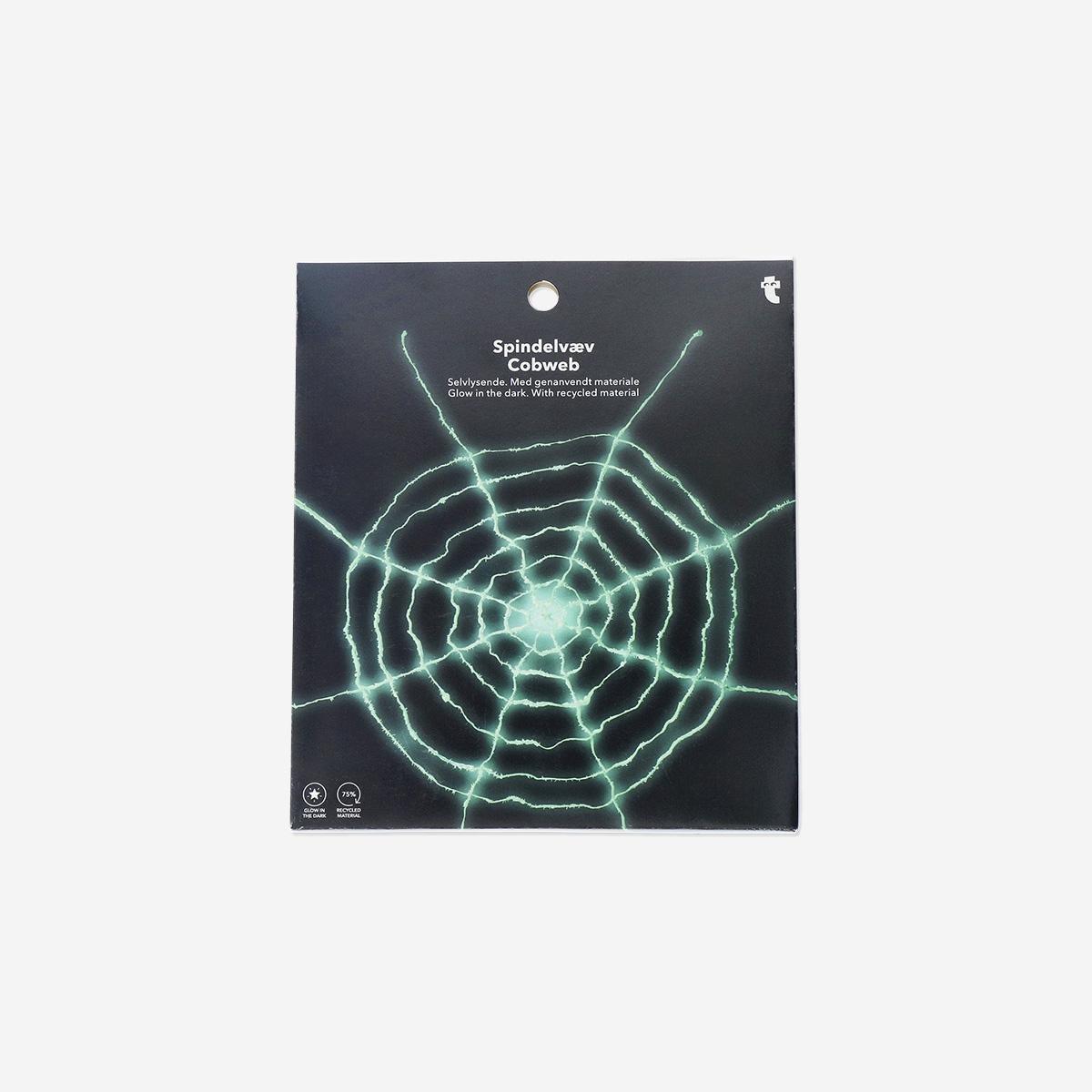 Multicolour Glow In The Dark Cobweb