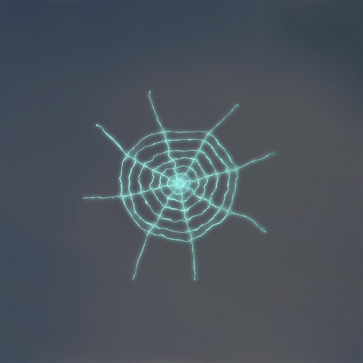 Multicolour Glow In The Dark Cobweb