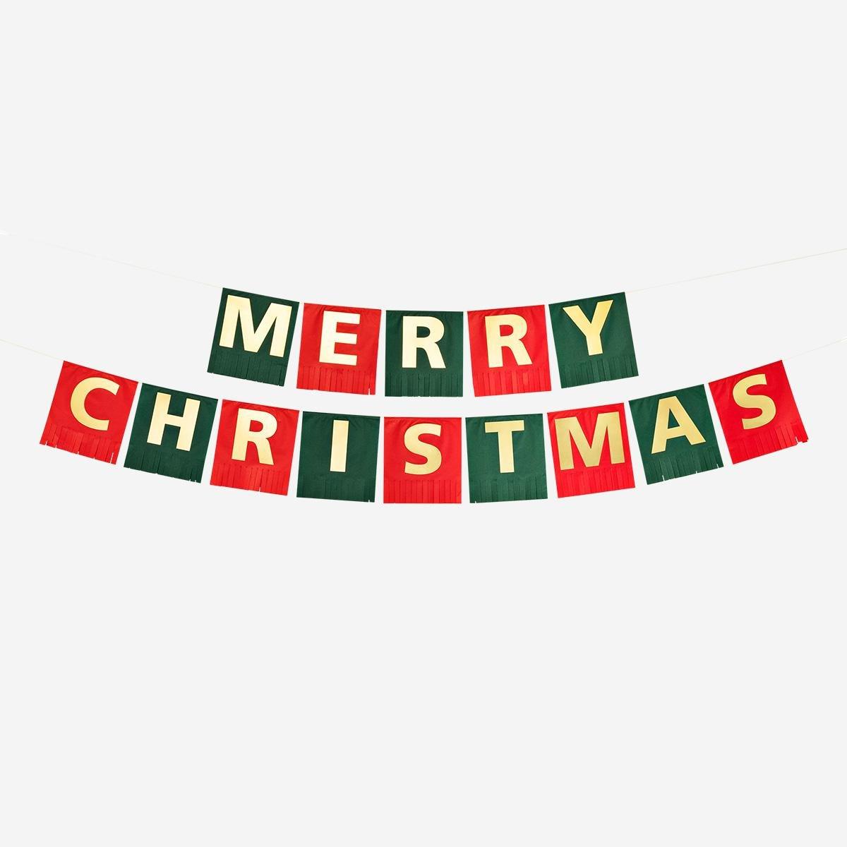 Multicolour Christmas Paper Garland