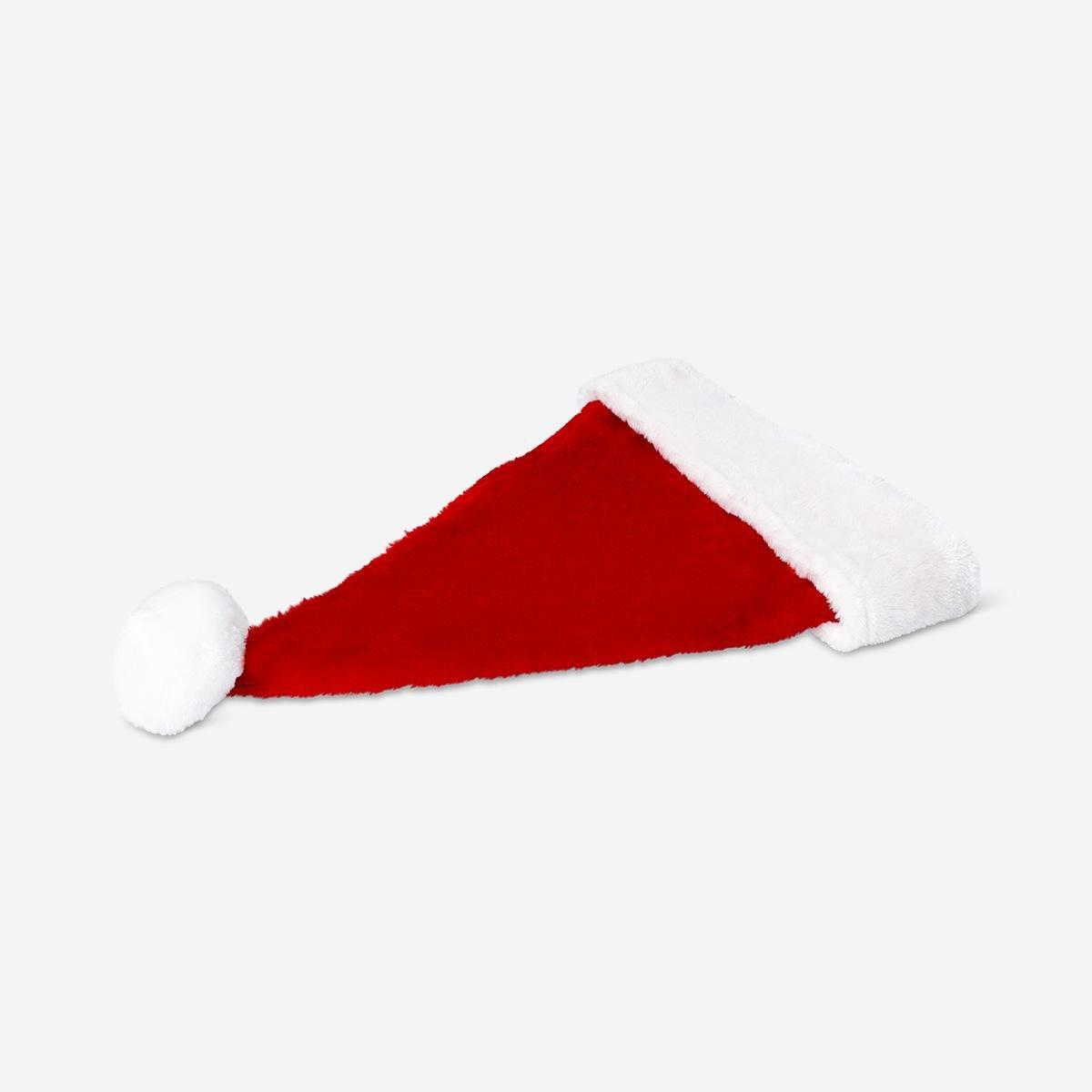 Red Velvet Elf Hat - For Adults