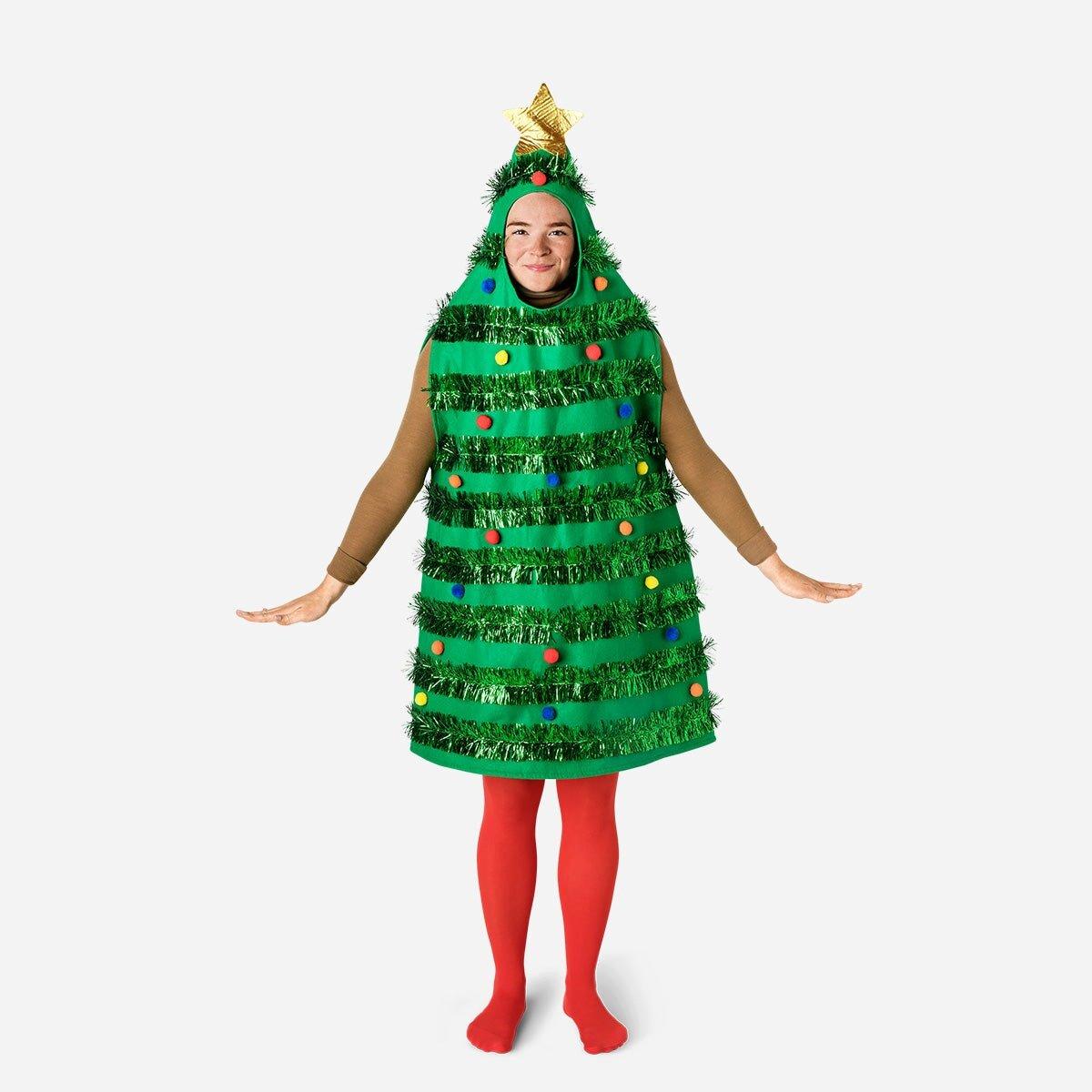 Green Dress Up Christmas Tree - For Adults