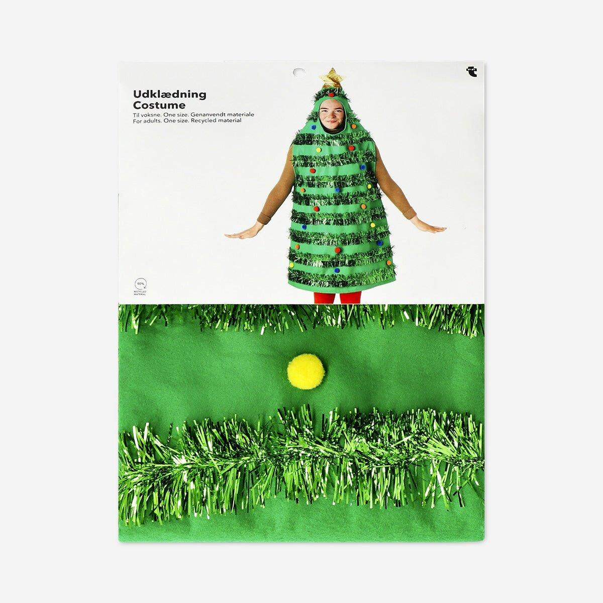 Green Dress Up Christmas Tree - For Adults