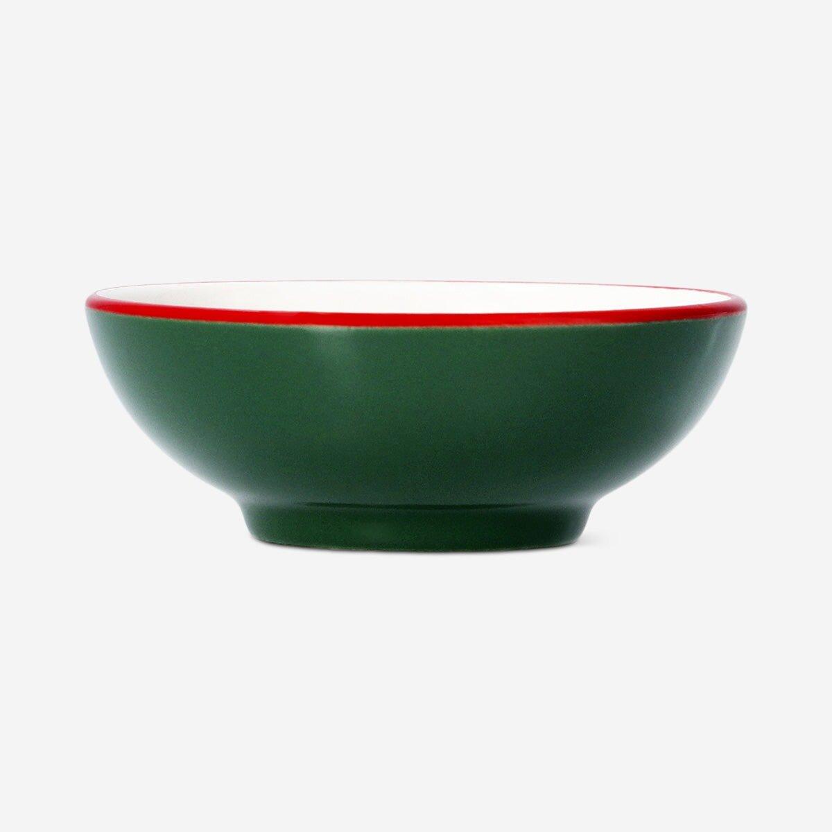 Multicolour Mini Bowl With Christmas Print - 8 Cm