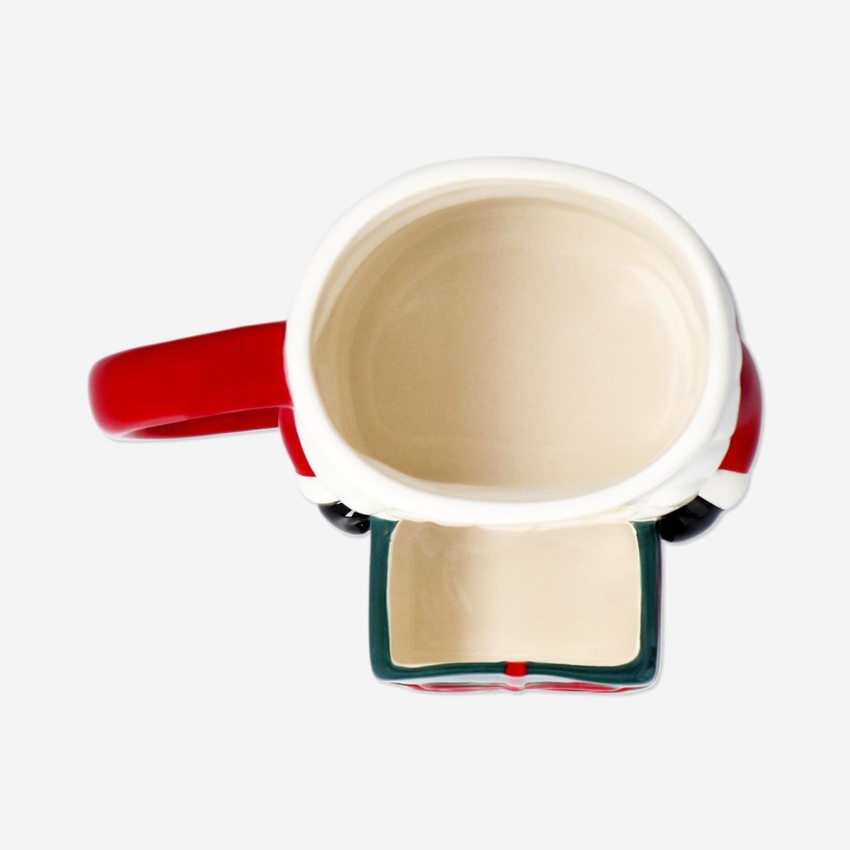 Multicolour Santa Cookie Mug - 450 Ml