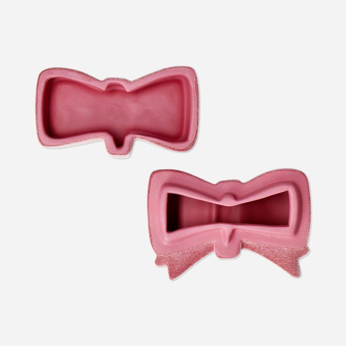 Pink Bow Jewellery Holder