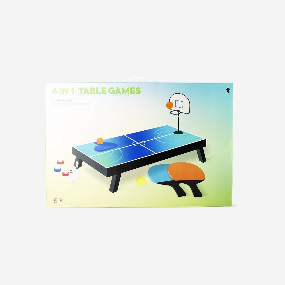 Multicolour 4-In-1 Board Games - 51 Cm