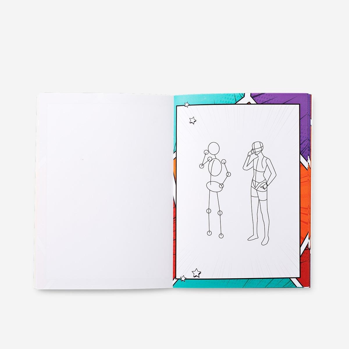 Multicolour Manga Drawing Kit