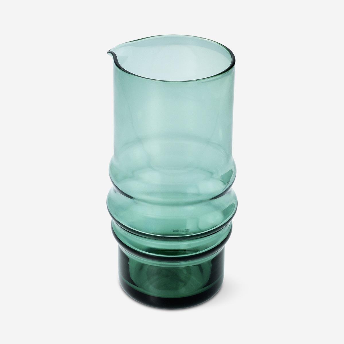 Green Glass Jug - 800 Ml