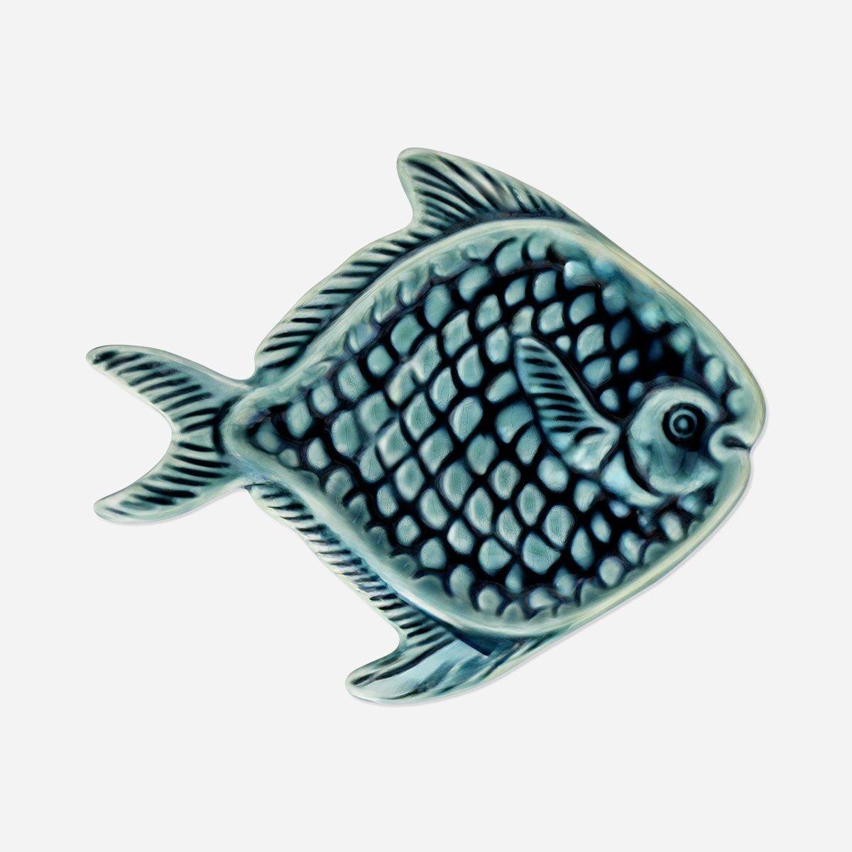 Blue Fish Dish - 21 Cm