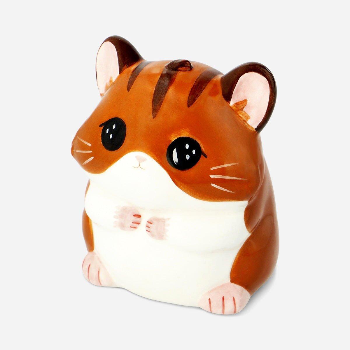 Multicolour Ceramic Hamster Money Box