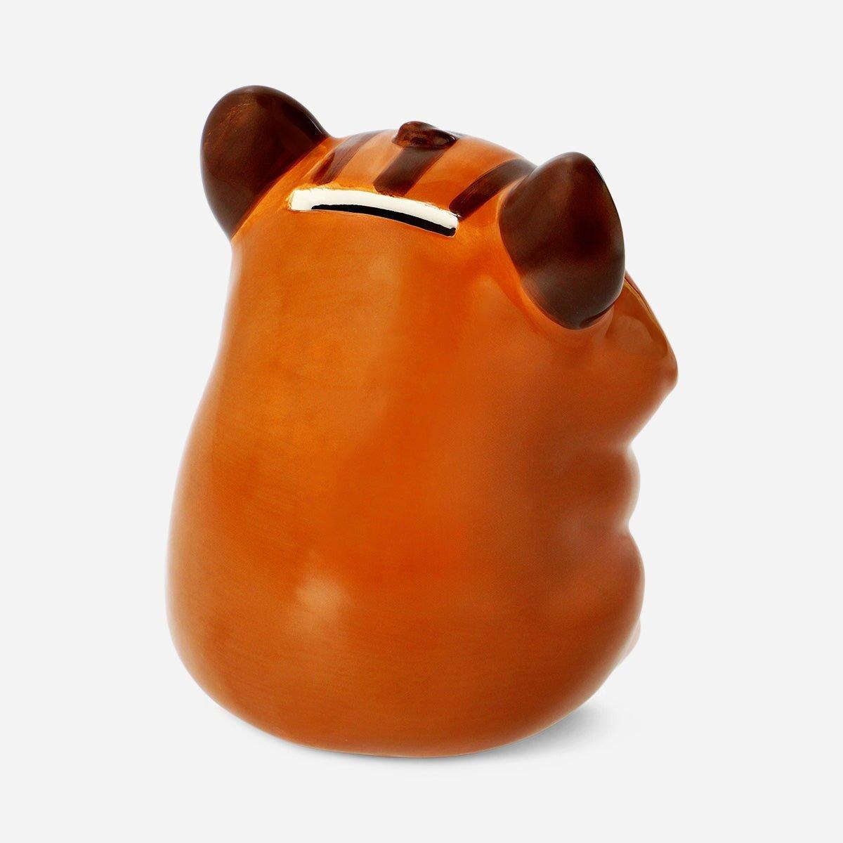 Multicolour Ceramic Hamster Money Box