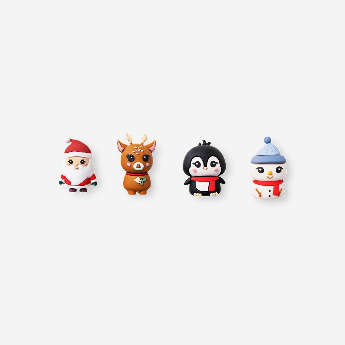 Multicolour Collectible Surprise - Christmas Figures