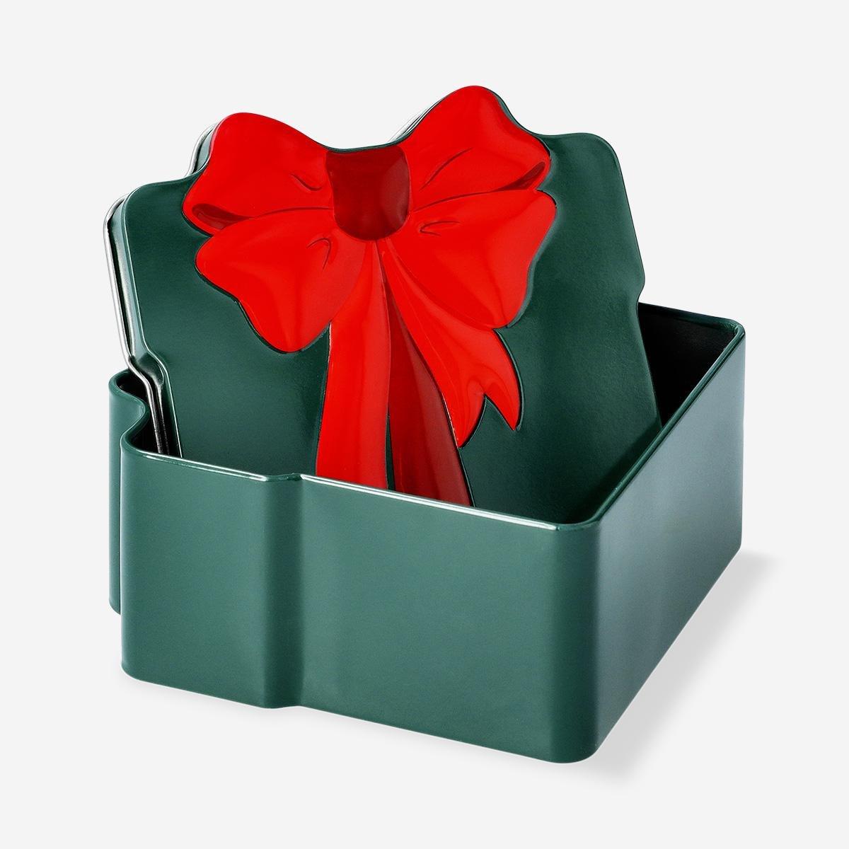 Multicolour Gift Cake Tin - 11 Cm