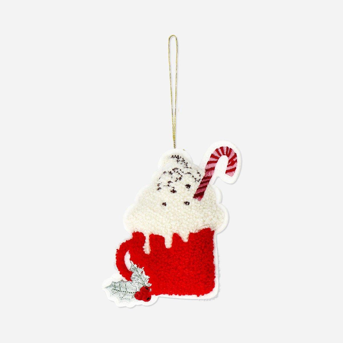 Red Hot Chocolate Boucle Ornament