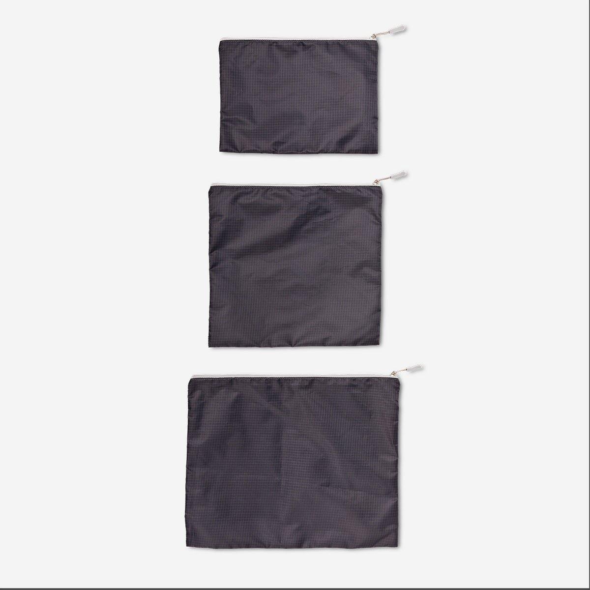 Dark Grey Packing Cube Travel Set - 5Pcs