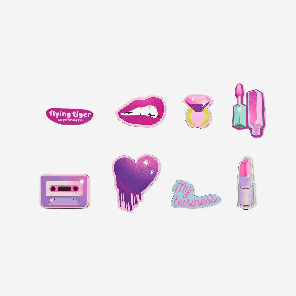 Silver Metal Locker With Magnets - 27 Cm