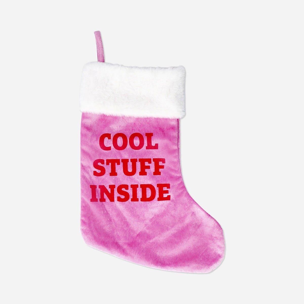 Pink Christmas Stocking