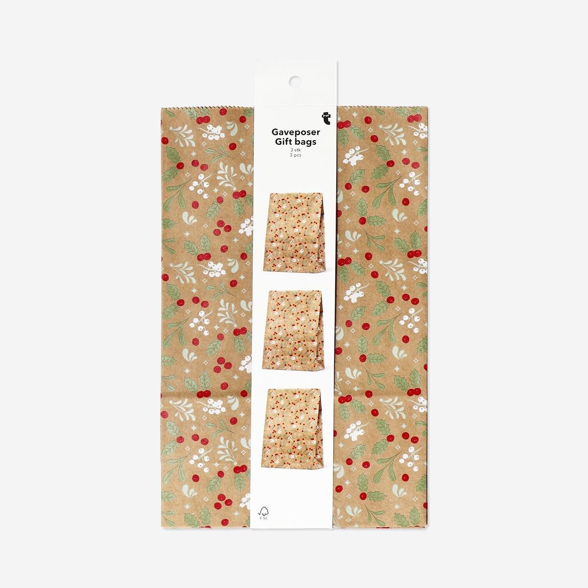 PAPER BAGS SET OF 3 BIGGER SIZ E