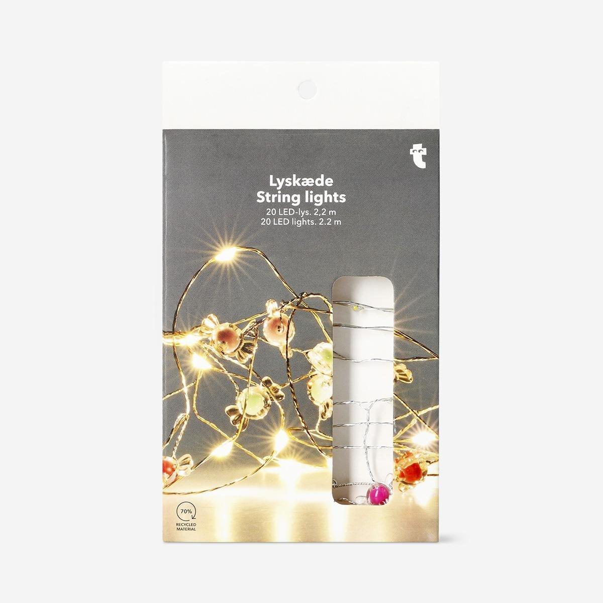 Multicolour String Lights With Candy LEDs - 230 Cm | Flying Tiger UAE