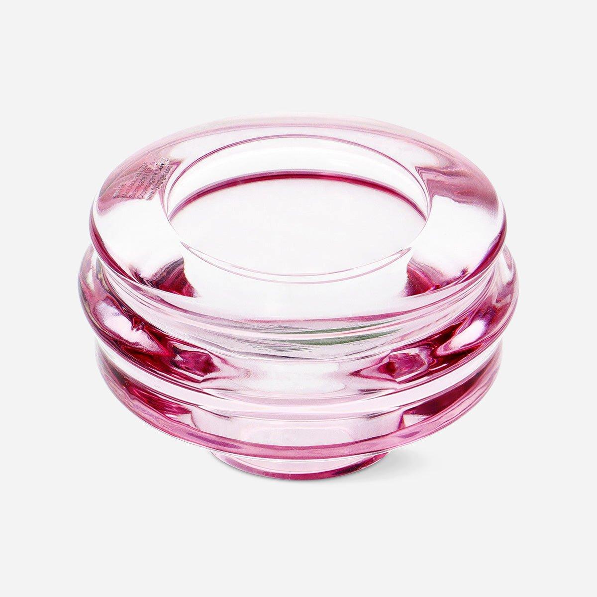 Pink Candlestick And Tea Light Holder